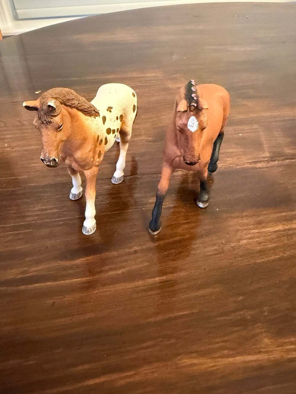 Two Schleich Horse figurines